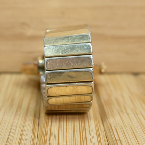 Vintage 60s ELGIN Manual Wind Watch, Gold Tone, Working - Picture 9 of 12